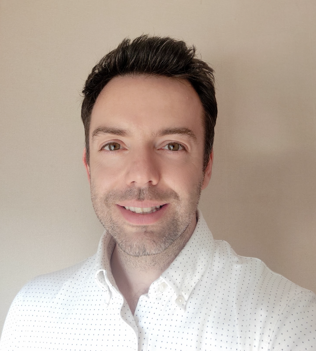 Max head shot white shirt Max Peters Head shot in white shirt